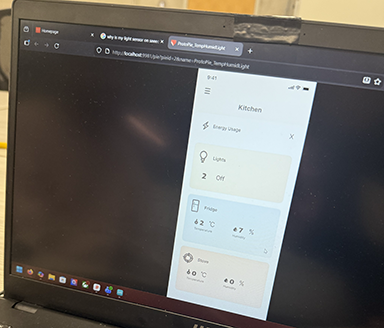 Here we were testing the energy usage page to see if the data could be displayed on multiple pages which it can with variables that are set to multiple pages instead of one page. But I was also having the same problem with the numbers being cut off on this page.      
