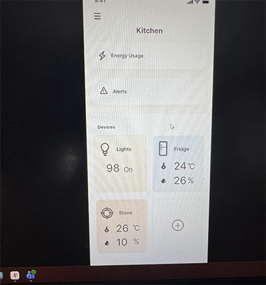 So before I tested the notification feature I wanted to make sure the data was being displayed fully on the screen which I did end up resolving. I discovered there were a couple issues that were causing the problem. One issue was with the font being from figma and Protopie did not properly recognize it so I switched all the fonts in Protopie to ProtoPie fonts and for the second issue being the text box size, and the third issue having to do with the layers making sure the text was at the top in the grouped section. Resolving those issues fixed the problem and everything was displaying nicely.      